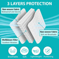 100 PCS Black Disposable Face Masks, 3-Ply Daily Protection Masks