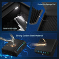 Biometric Handgun Safe, Quick Access Gun Safe w/ LED Light & Stealth Mode