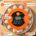 18 Egg Incubator w/ Auto Turning & Humidity Control for Poultry Hatching