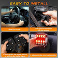 Wireless Magnetic Trailer Light Kit, Rechargeable LED Tow Tail Lights