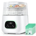 Baby Bottle Washer, Sterilizer and Dryer, All-in-One Pro Cleaning Machine for Bottles, Pump Parts & Baby Essentials, Effortless Care, Replaces Hand Washing