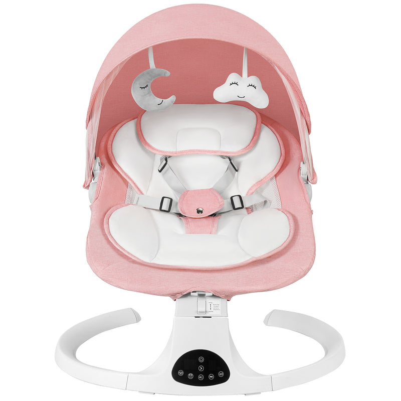 Baby Bouncer, Portable Baby Bouncer Seat for Baby 0-18 Months, 3 Modes with Rocker and Stationary Options, Infant Rocker Chair with Hanging Toys