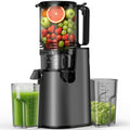 Cold Press Juicer, Juicer Machines with 5.4" Wide Feed Chute for Juice Extractor, Professional Slow Masticating Juicer for Whole Vegetables & Fruits with High Juice Yield, Easy to Clean