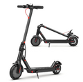 350W Foldable Electric Scooter for Adults with Smart App, 19 MPH Max Speed, 18–21 Mile Range and 8.5" Solid Tires