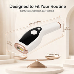 Hair Removal Device for Women and Men, 5 Levels, Auto & Manual Modes
