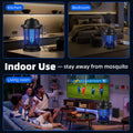 Bug Zapper, Mosquito Zapper, Fly Trap Mosquito Lamp, Effective bug control-4000 SqFt Coverage-1000V power grid-ABS Plastic-Easy to clean, Mosquito And Fly Trap For Home, 2 Prong Plug, Gifts For Family And Friends