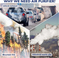 Tolife TZ-K1 Air Purifier Kills most Viruses Allergens/Dust/Germs GONE!