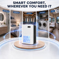 DARKIRON Dehumidifier for Home, 1000 Sq Ft, 95 Oz Tank, Sleep Mode, Auto Shut-Off, Black