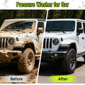 Pressure Washer, Power Washer with 4 Nozzles and Foam Cannon, High Pressure Cleaning Machine for Cars, Driveways, Fences, Patios, Home Cleaning