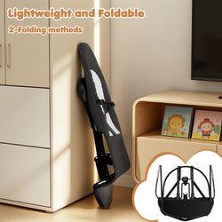 Baby Bouncer, Portable Baby Bouncer Seat for Baby 0-18 Months, 3 Modes with Rocker and Stationary Options, Infant Rocker Chair with Hanging Toys（副本）
