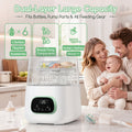Baby Bottle Washer, Sterilizer and Dryer, All-in-One Pro Cleaning Machine for Bottles, Pump Parts & Baby Essentials, Effortless Care, Replaces Hand Washing
