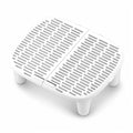 Filter Cat Litter Box Step Ramp, Anti-Tracking Litter Catcher Mat Pedal Stool, Non-Slip Step for Kitten & Senior Cats, Compatible with Self-Cleaning Litter Box