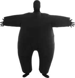 Adult Inflatable Body Suit Costume with Built-In Fan for Halloween Parties and Cosplay