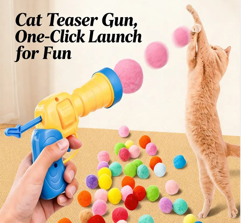 Cat Toy Balls: 20-Pack 3.0cm Soft Plush Balls Compatible with Automatic Launchers - Interactive Kitten Training & Play#Summervibes #petLovers