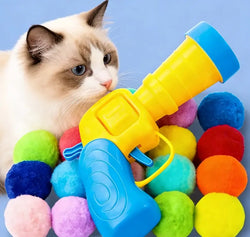 Cat Toy Balls: 20-Pack 3.0cm Soft Plush Balls Compatible with Automatic Launchers - Interactive Kitten Training & Play#Summervibes #petLovers