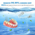 Ultrasonic Retainer Cleaner, 48kHz Denture & Jewelry Cleaner, 200ML Black