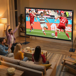 120inch Projector Screen with Stand: Portable Projector Screen Outdoor