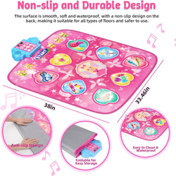 5-in-1 Music and Lights Baby Walker Foldable with 5 Adjustable Heights, Baby Walker with Wheels and Bouncer Combo Portable, Infant Toddler Walker for Baby Boy Girls 6-18 Months