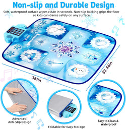 Dance Mat for Kids with 3 Play Modes, 8 Levels, LED Scoreboard & Music