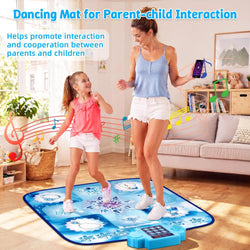 Dance Mat for Kids with 3 Play Modes, 8 Levels, LED Scoreboard & Music