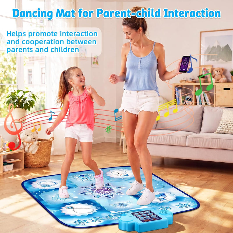 Dance Mat for Kids with 3 Play Modes, 8 Levels, LED Scoreboard & Music