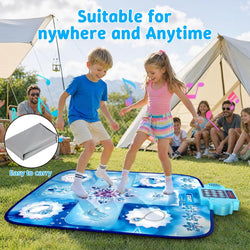 Dance Mat for Kids with 3 Play Modes, 8 Levels, LED Scoreboard & Music