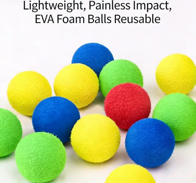 Cat Toy Balls: 20-Pack 3.0cm Soft Plush Balls Compatible with Automatic Launchers - Interactive Kitten Training & Play#Summervibes #petLovers