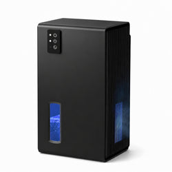 Dehumidifier for Home, 95 OZ Water Tank, (1000 sq.ft) Dehumidifiers for Bathroom Bedroom Basement with Auto Shut Off,7 Colors LED Light