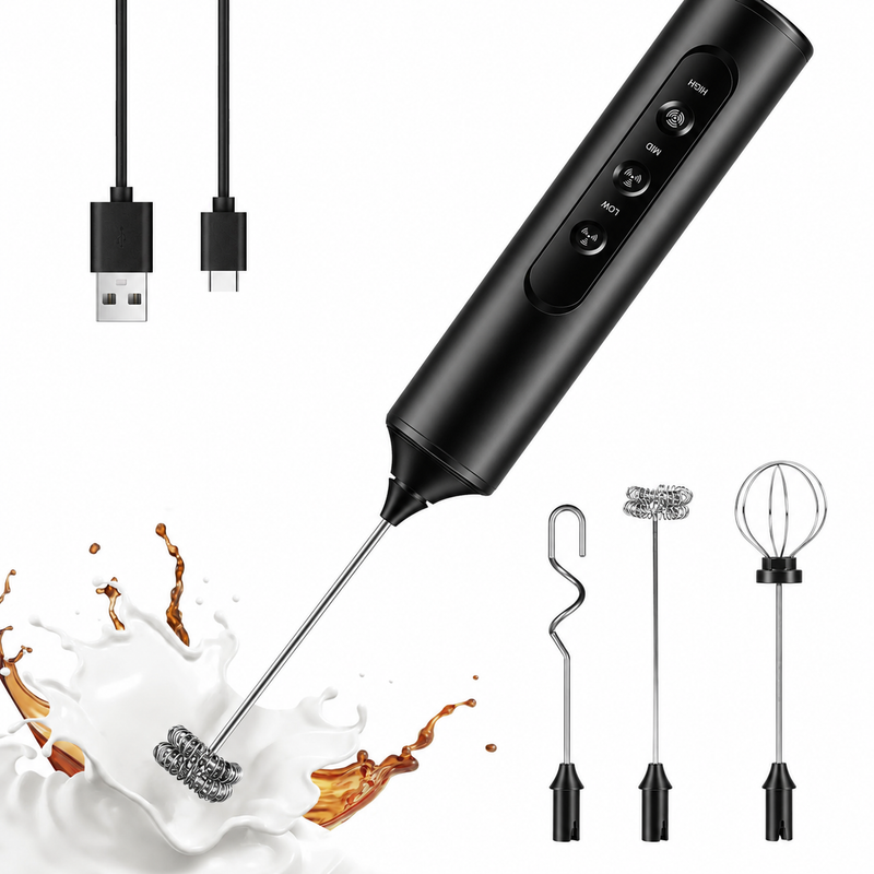 Electric Foil Shaver for Men, 3-Blade Rechargeable Electric Razor with LED Battery Display,