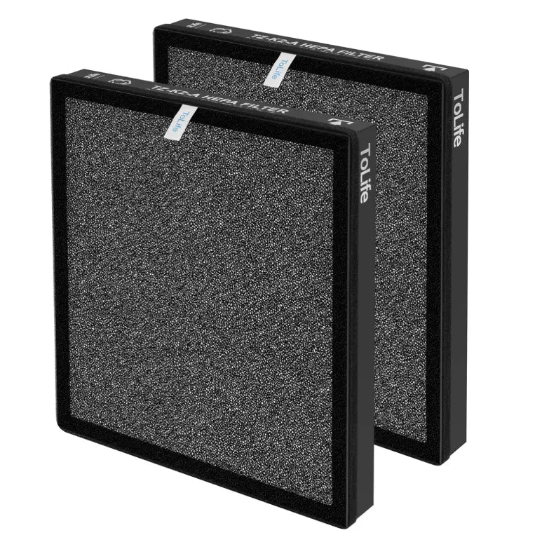 ToLife TZ-K2 Replacement Filter, 3-in-1 H13 HEPA & Activated Carbon, 2 Pack